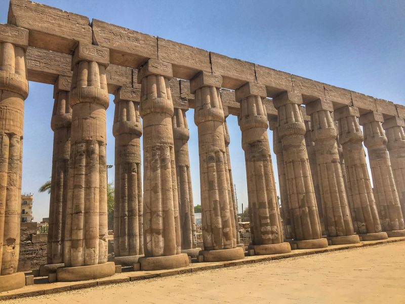 Discovering Luxor Temple’s sacred halls on MS Nile Goddess voyage
